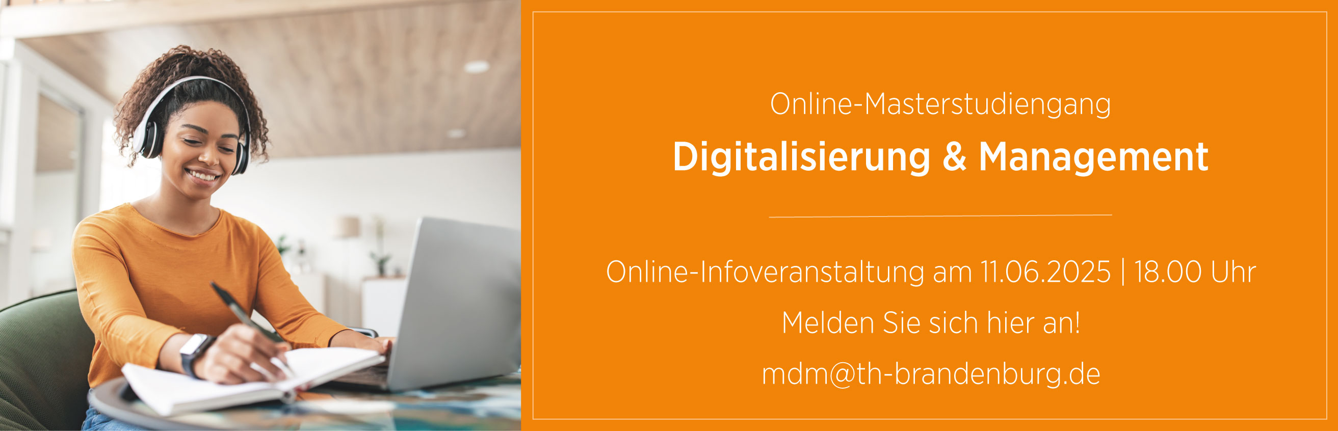 Jetzt unverbindlich zur Infoveranstaltung anmelden!